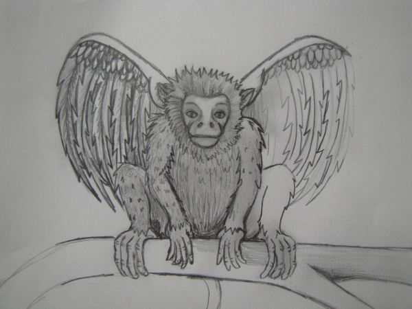 Creation of monkeying around: Step 4